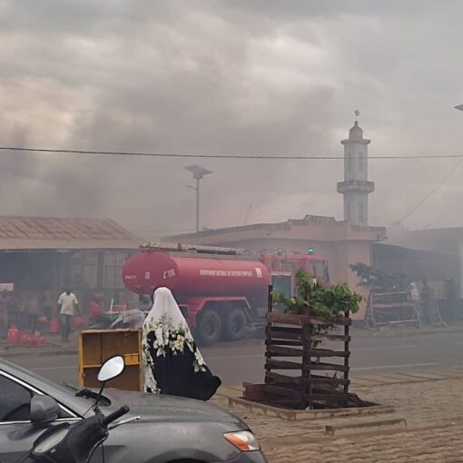 Un incendie dévastateur ravage le marché Zongo à Parakou