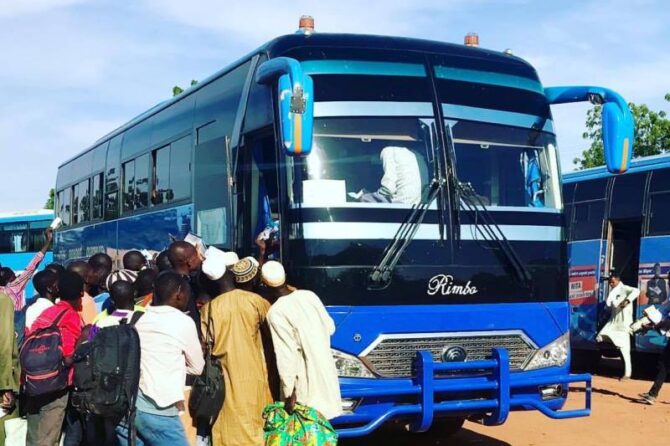 Bénin/ Début d'incendie d’un bus à Malanville : deux blessés enregistrés