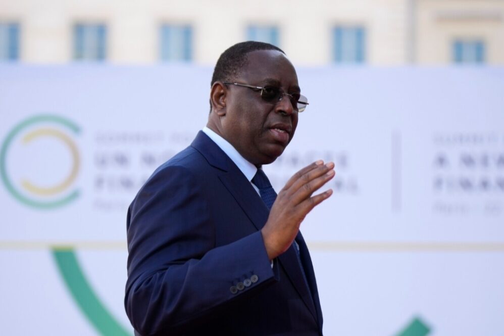 Encore un saut pour Macky Sall