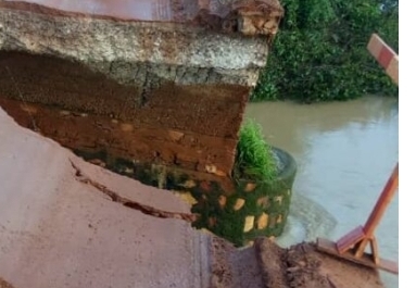 Bénin : effondrement d’un pont dans le nord : un coup dur pour la mobilité et le développement