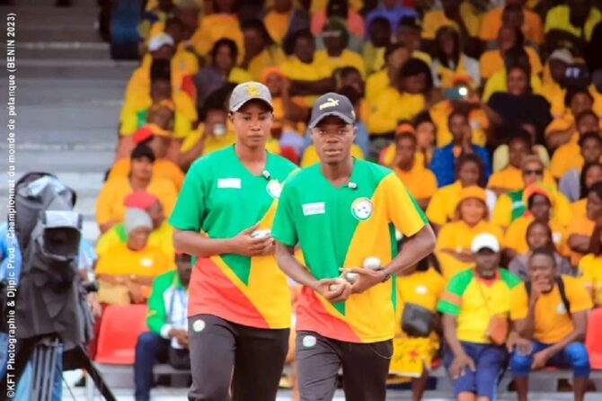 50ème édition du Championnat du monde de Pétanque : la doublette mixte du Bénin sacrée championne