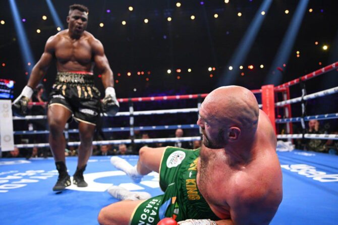 Boxe : objectif atteint pour Tyson Fury et Francis N’gannou