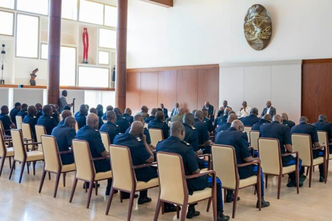 Bénin/Rencontre entre le président et la Police républicaine : Talon donne de nouvelles orientations aux missions régaliennes des forces de l’ordre