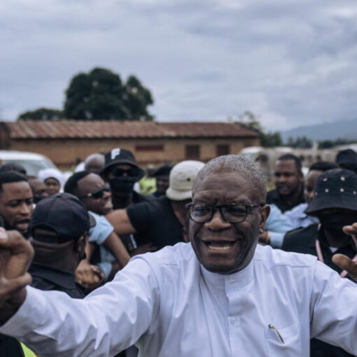 Campagne électorale en RDC : Denis Mukwege promet paix et sécurité aux Congolais