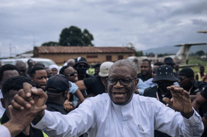 Campagne électorale en RDC : Denis Mukwege promet paix et sécurité aux Congolais