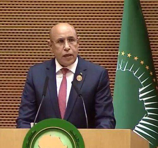 Mohamed Ould Cheikh Ghazouani prend la présidence de l'Union Africaine