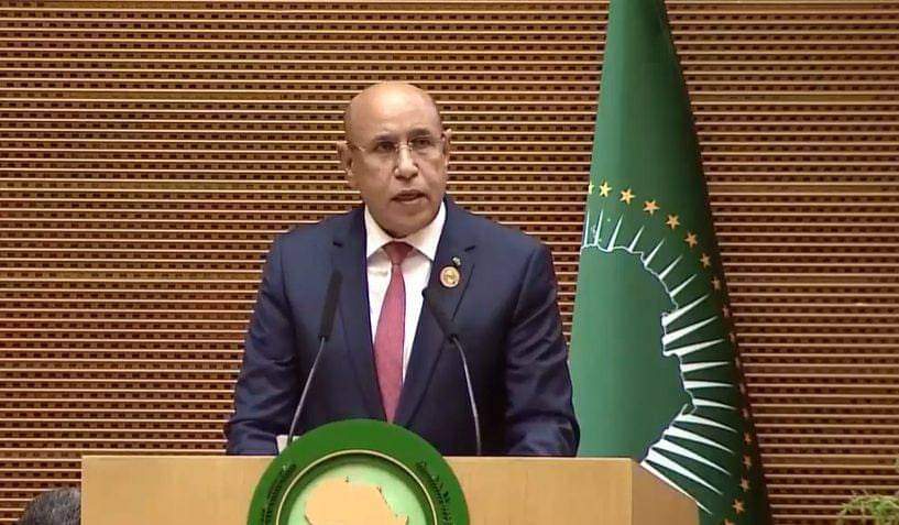 Mohamed Ould Cheikh Ghazouani prend la présidence de l'Union Africaine