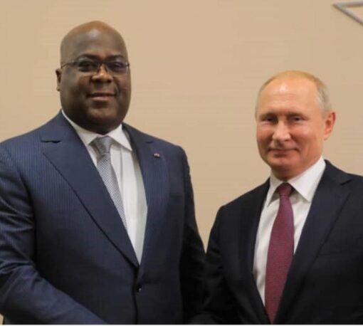 Insécurité en RDC : un accord de coopération militaire entre Vladimir Poutine et Félix Tshisekedi ?