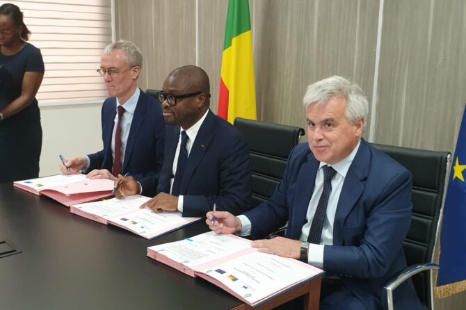 Partenariat : l’UE octroie près de 109 milliards de francs CFA au Bénin