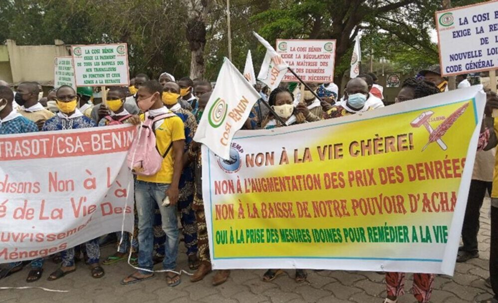 Manifestation contre la Cherté de la vie au Bénin : nouvel appel à la mobilisation des travailleurs