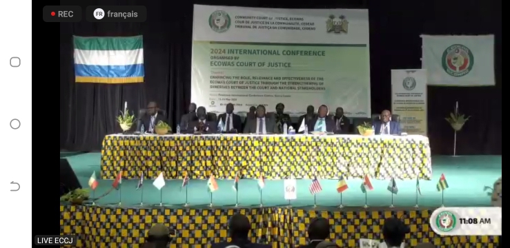 Les activités de la Conférence internationale de la Cour de Justice de la CEDEAO lancées sur fond de renforcement de la justice régionale en Afrique de l'Ouest