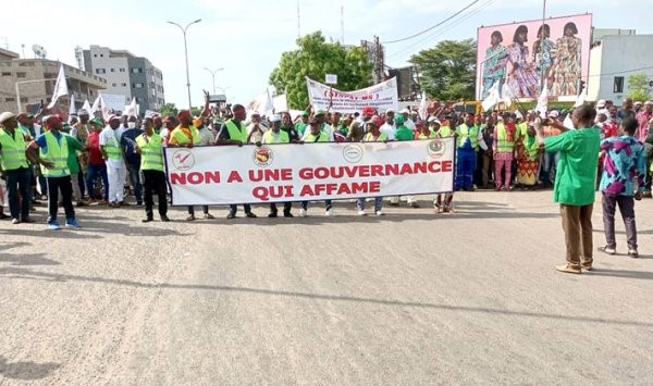 Cherté de la vie au Bénin : les travailleurs ont enfin marché samedi