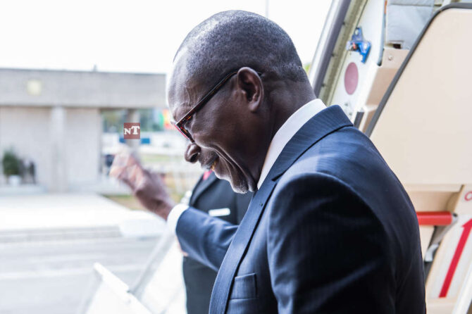 Patrice Talon en visite de travail au Brésil