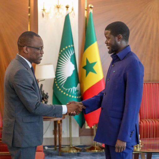 Diplomatie : Talon envoie Adjadi Bakary chez Diomaye Faye