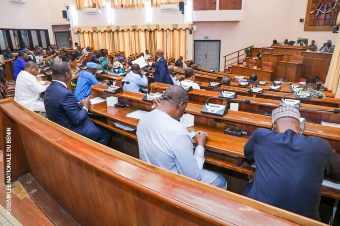 assemblée nationale du bénin session parlementaire