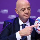 Le président de la FIFA Gianni Infantino