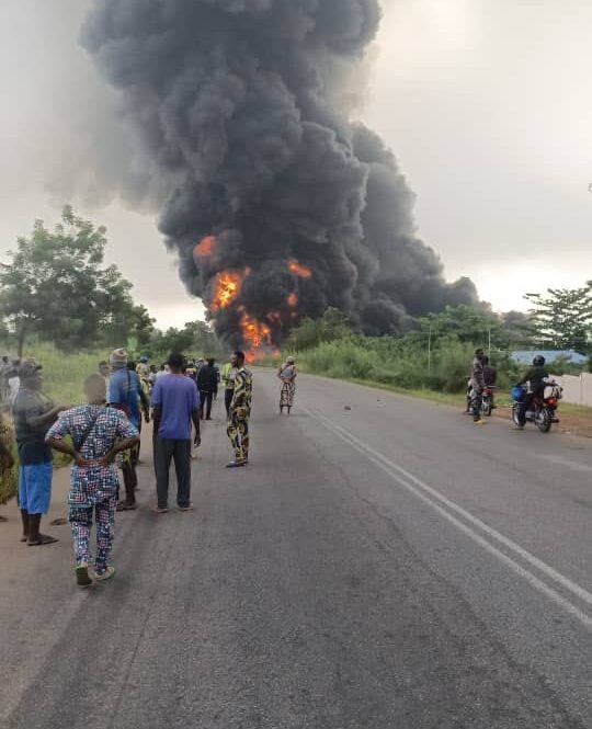 Incendie dévastateur à Agonlin-Houégbo