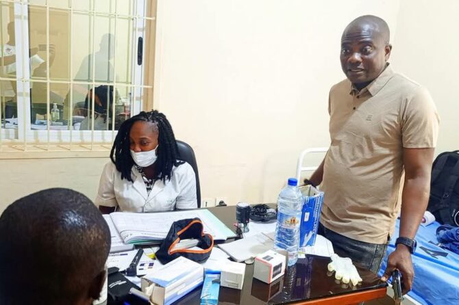 consultations foraines de santé en prison'