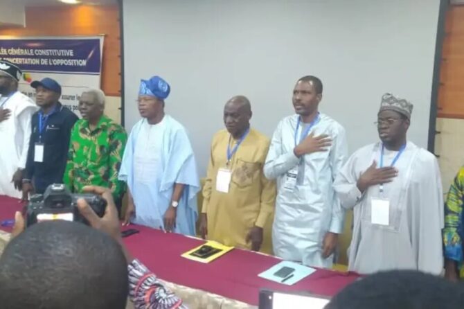 CADRE DE CONCERTATION DE L'OPPOSITION AU BÉNIN