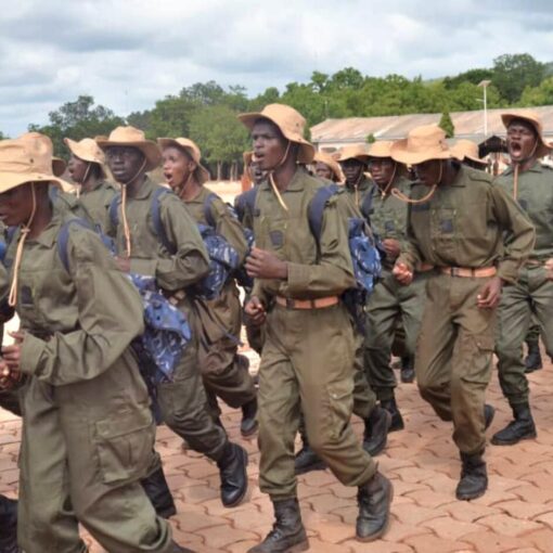 Les recrues militaires de 2023 au Bénin