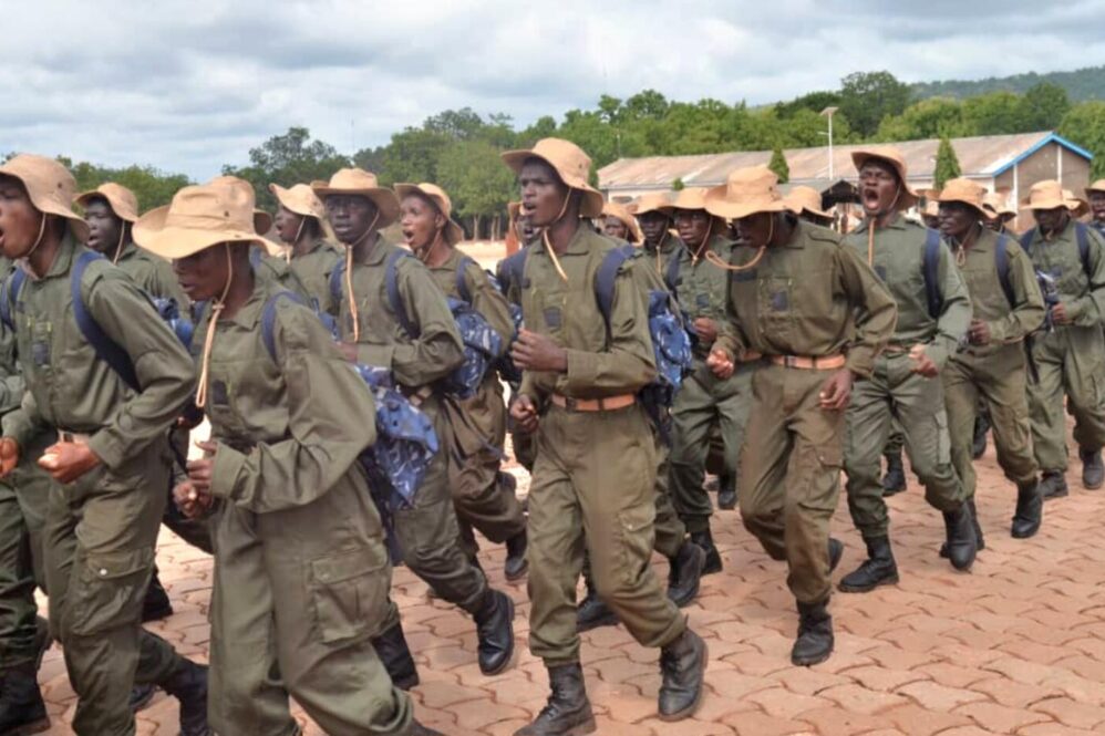 Les recrues militaires de 2023 au Bénin