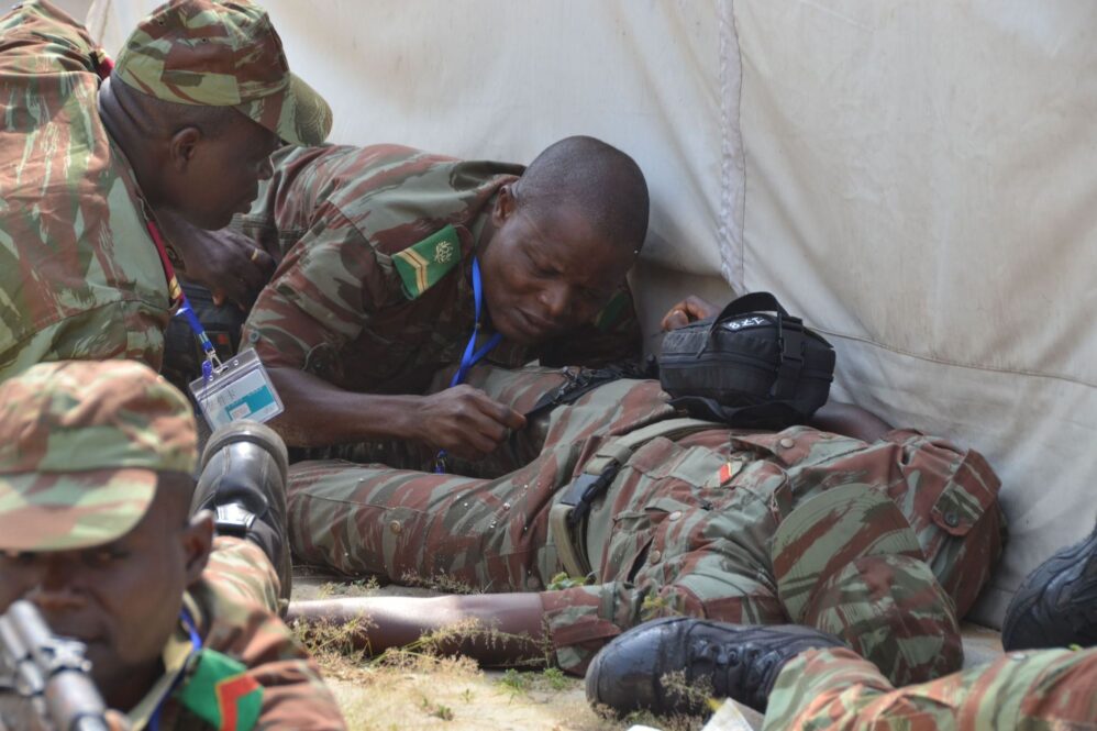 Prise en charge sanitaire des militaires au front Bénin