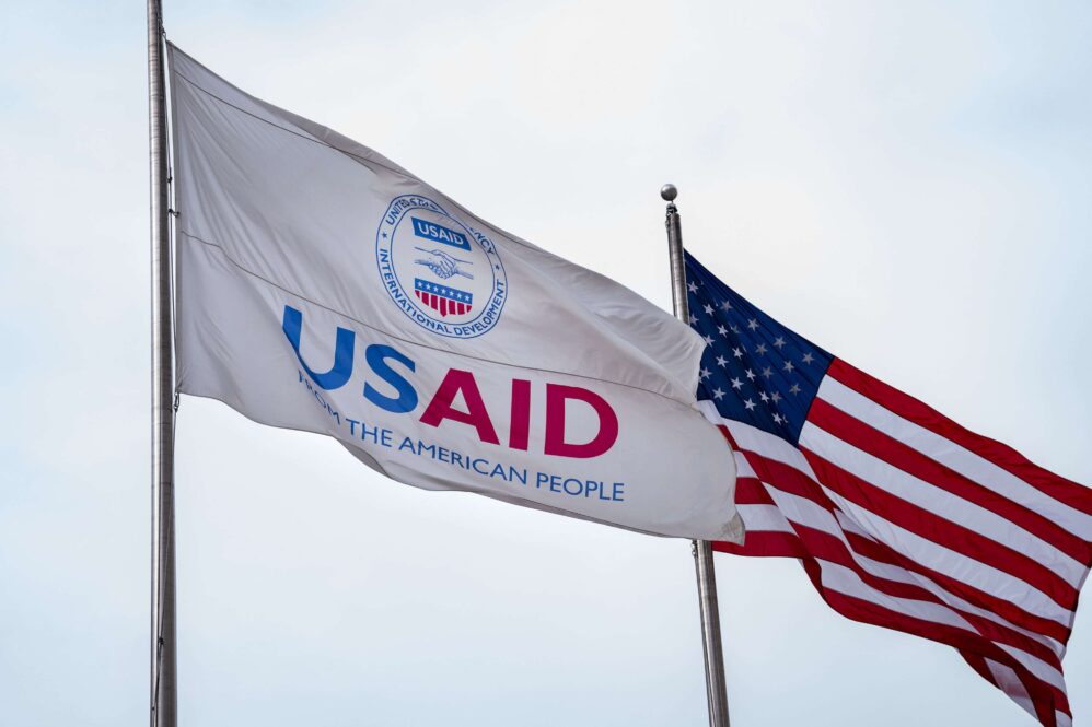 President Trump and Elon Musk Threatened to Shut Down USAID, Washington, District of Columbia, United States - 03 Feb 2025