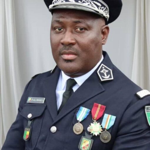 Kokou Brice Alowanou DG POLICE BÉNINOISE