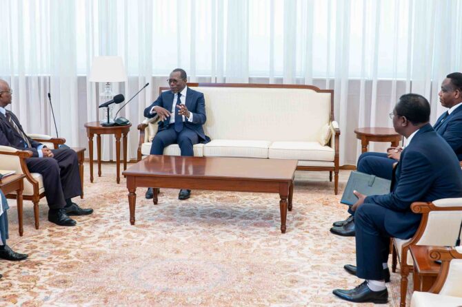 Rencontre du Président Patrice TALON avec les membres du comité de pilotage