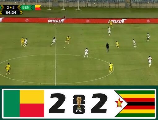 5e journée des Éliminatoires de la Coupe du Monde de Football - Zimbabwe 2 Bénin 2