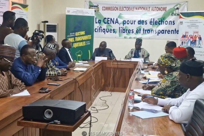 Élections générales de 2026 - Rencontre entre les partis de l'opposition et la CENA