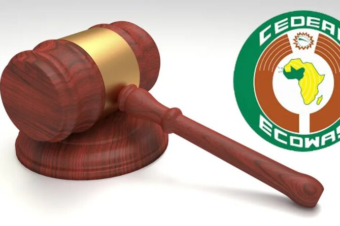 Justice communautaire (CEDEAO VS AES)